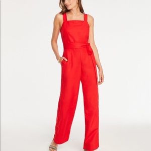 Ann Taylor Square Neck Jumpsuit